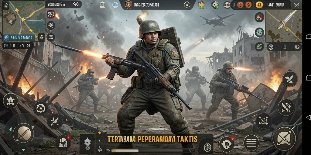Tampilan strategis mendalam dari gameplay 88ID.
