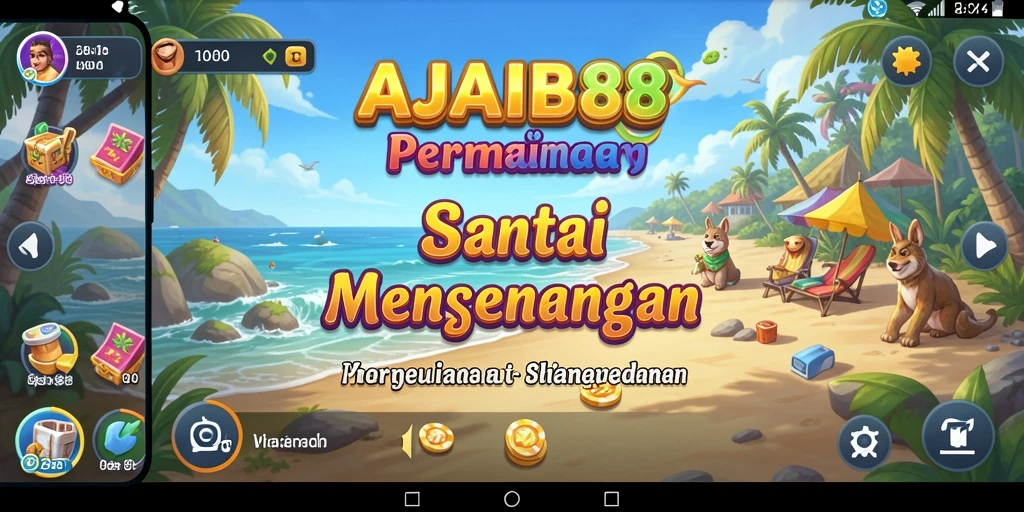 Tangkapan layar utama AJAIB88 menampilkan gameplay yang seru dan mudah dimainkan.