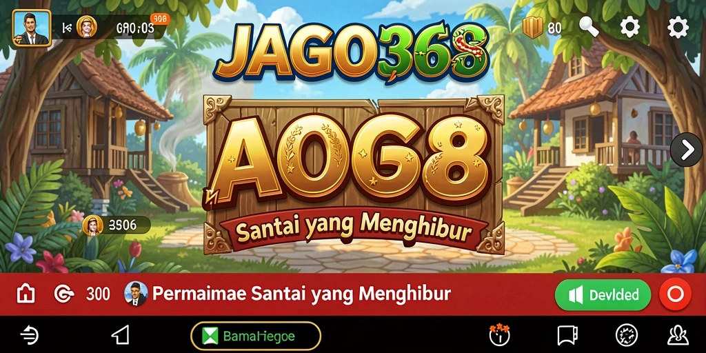 Tampilan gameplay JAGO368 yang menyenangkan dan menghibur.