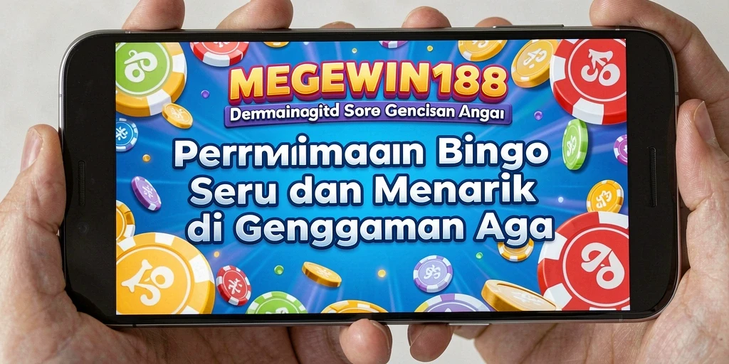 Screenshot gameplay MEGEWIN188 yang menampilkan keseruan Bingo.