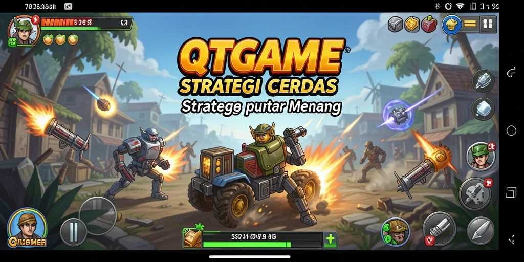 Gameplay QTGAME yang seru dan strategis dengan grafik menarik.