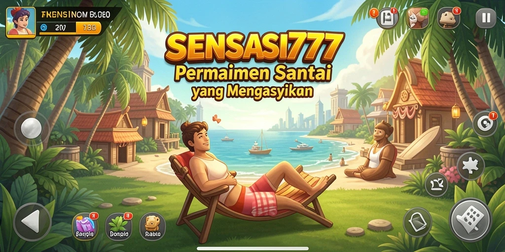 Tampilan gameplay SENSASI777 yang menarik dan menghibur.